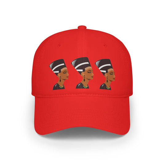 Low Profile Baseball Cap NEFERTITI