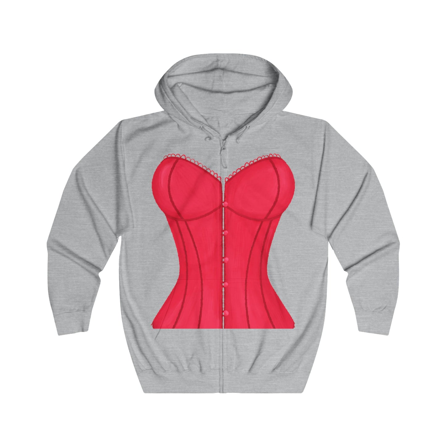 Unisex Full Zip Hoodie