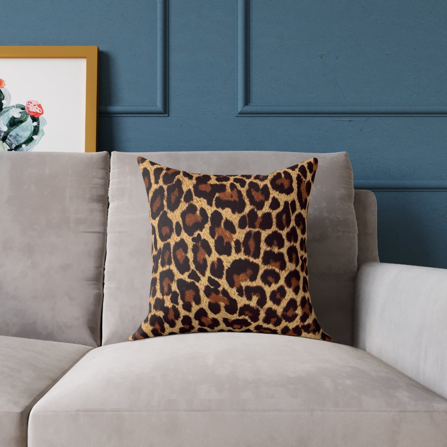 Square Poly Canvas Pillow